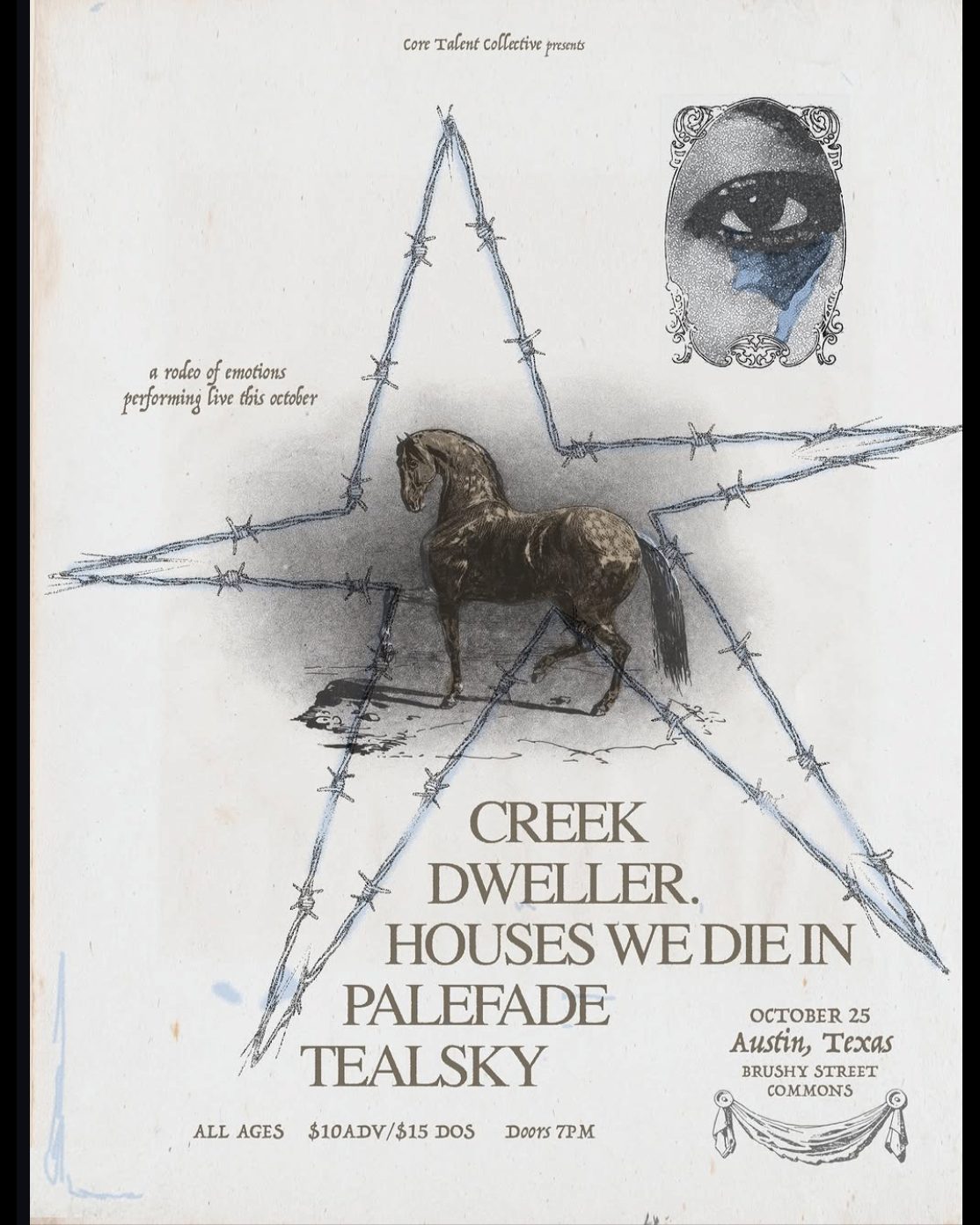 Creek / dweller. / House We Die In / Palefade / Tealsky