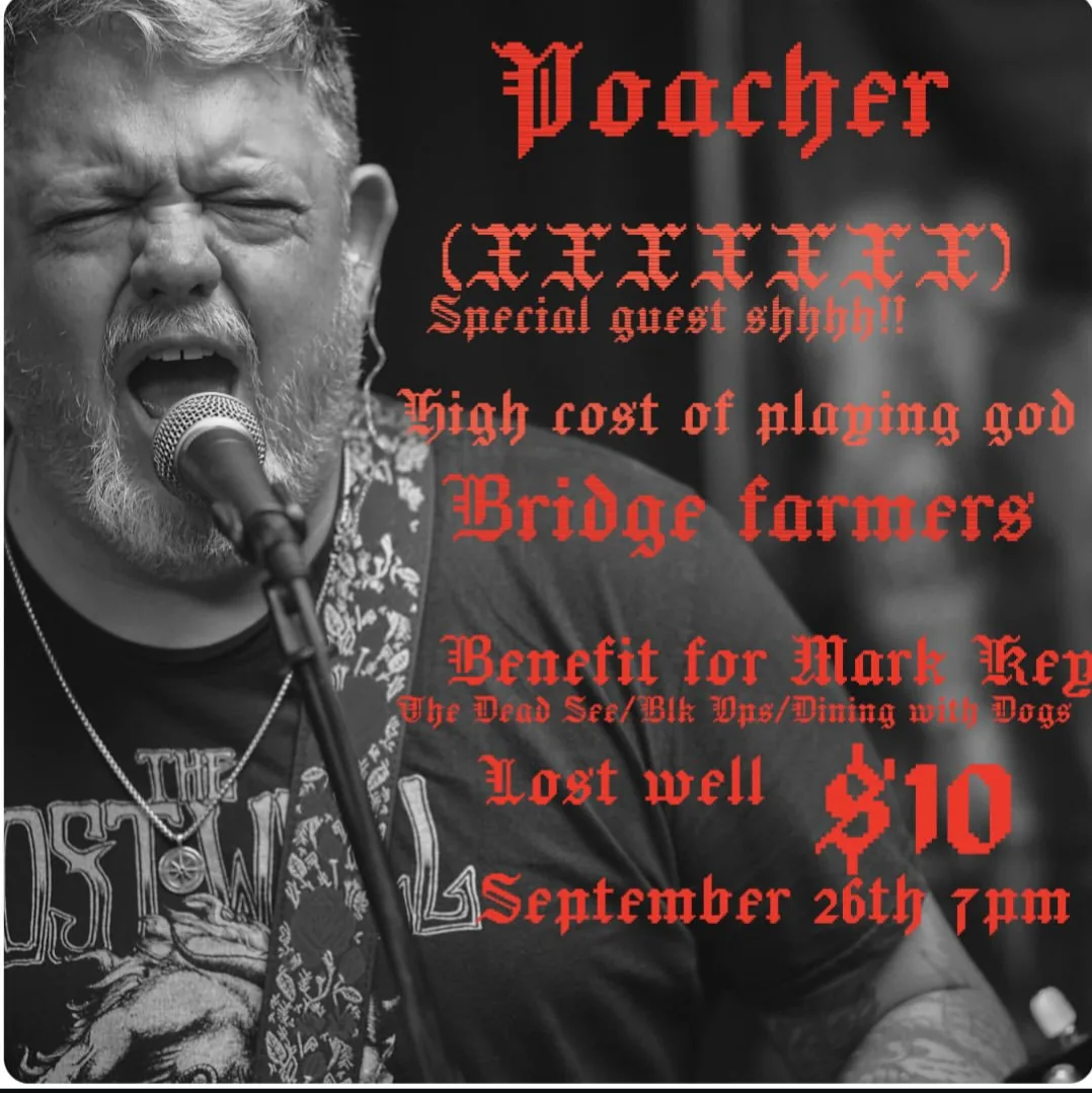 Poacher, High Cost of Playing God, Bridge Farmers, The Dead See, Blk Ops, Dining with Dogs