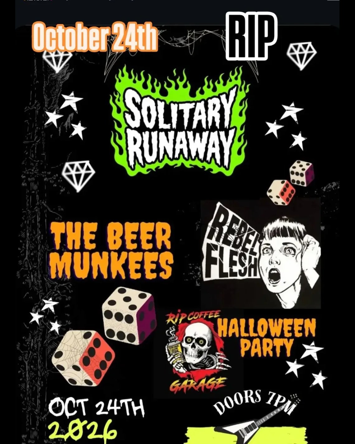 Solitary Runaway, The Beer Munkees, Rebel Flesh