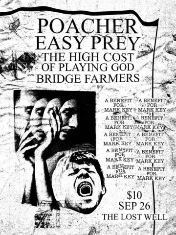 Poacher, Easy Prey, High Cost of Playing God, Bridge Farmers