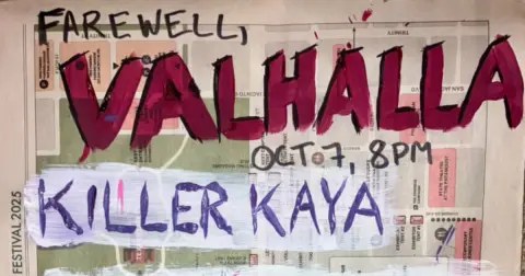 Flyer for Killer Kaya, Fifi Knifefight, and Chancla Fight Club at Valhalla on October 7, 2026