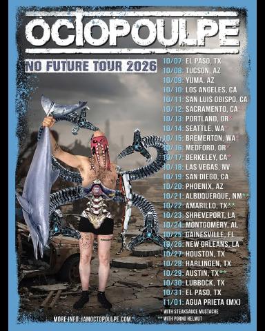 Octopoulpe / Pornohelmut / Outside View flyer
